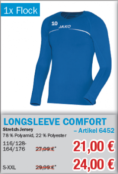 Longsleeve Comfort